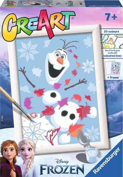 Ravensburger Creart - Cheerful Olaf Frozen (Disney)